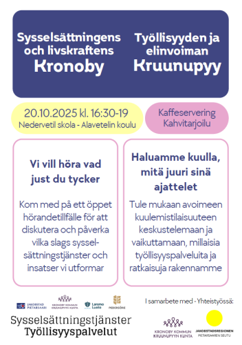affisch om hörandetillfället